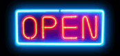 Open neon sign - Weird museums