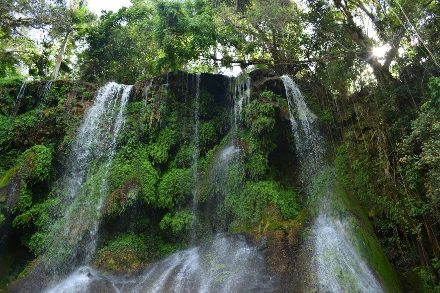 backoacking cuba - Trinidad’s waterfalls