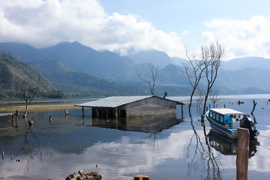 backpacking central america - Lake Atitlan