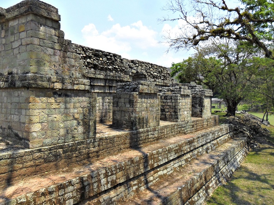 backpacking central america - Mayan ruins of Copan