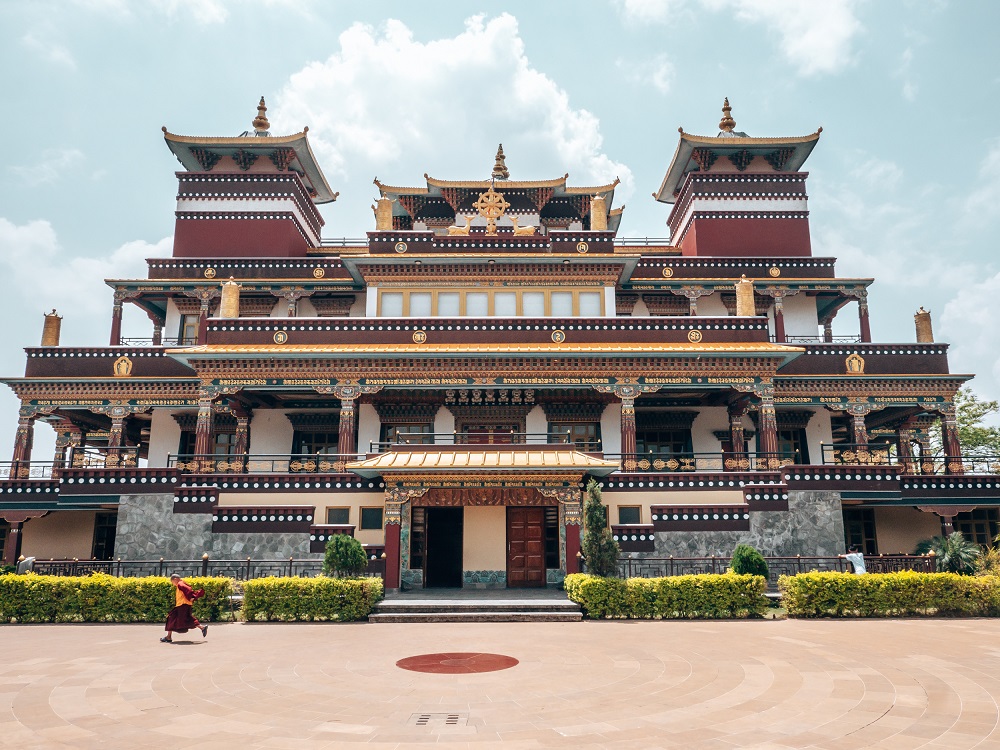 nepal trekking - Tempel in Nepal