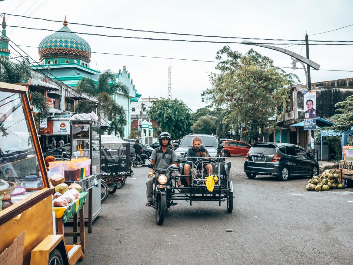 insel sumatra - Tuk Tuk in Banda Aceh