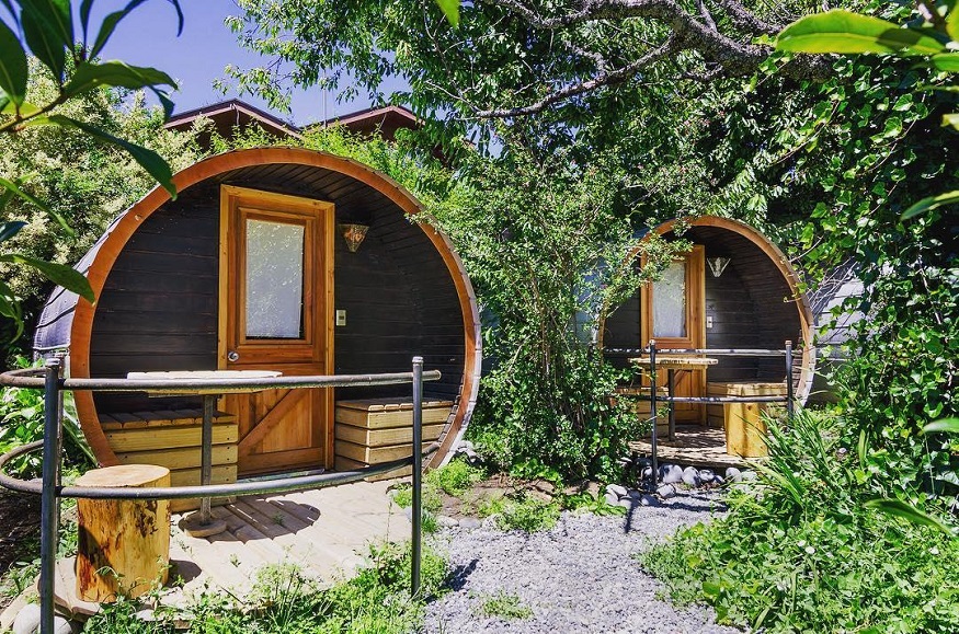 backpacking chile, chili kiwi lakefront hostel