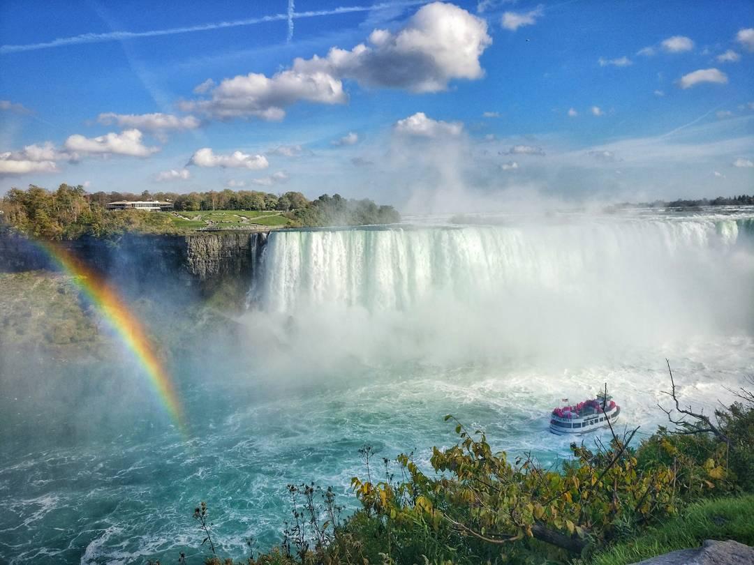Toronto Niagarafälle - Niagarafälle und regenbogen