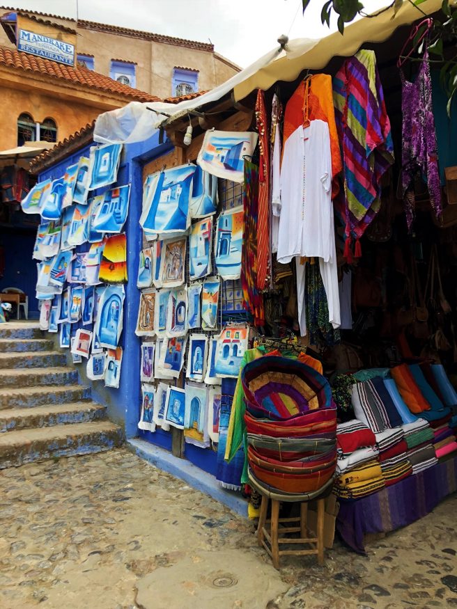 Sehenswürdigkeiten in Marokko - Chefchaouens Markt