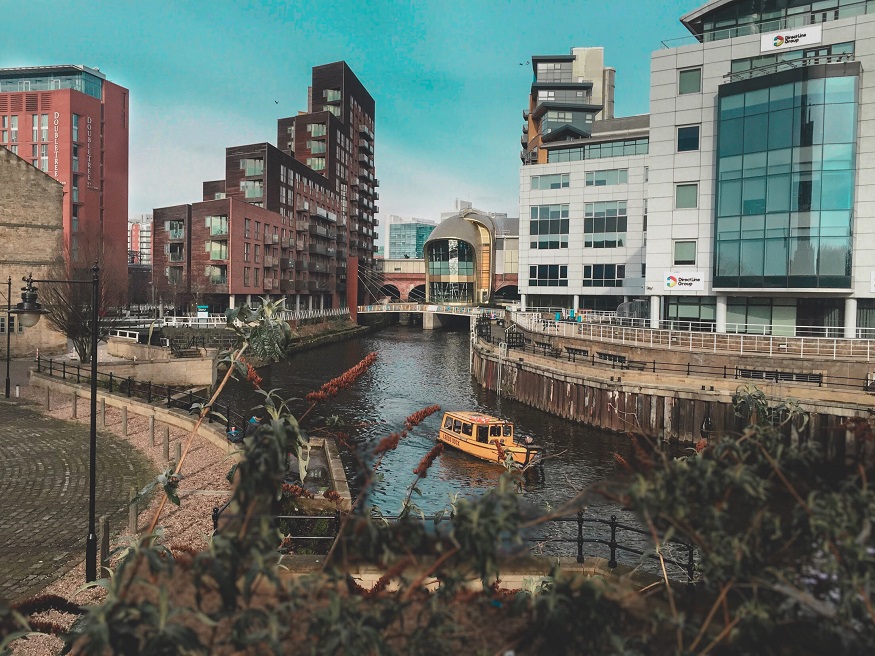 leeds on a budget, boat taxi on the river