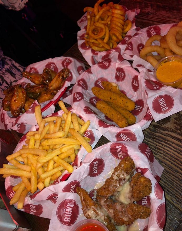 nottingham on a budget, chips and fried chicken