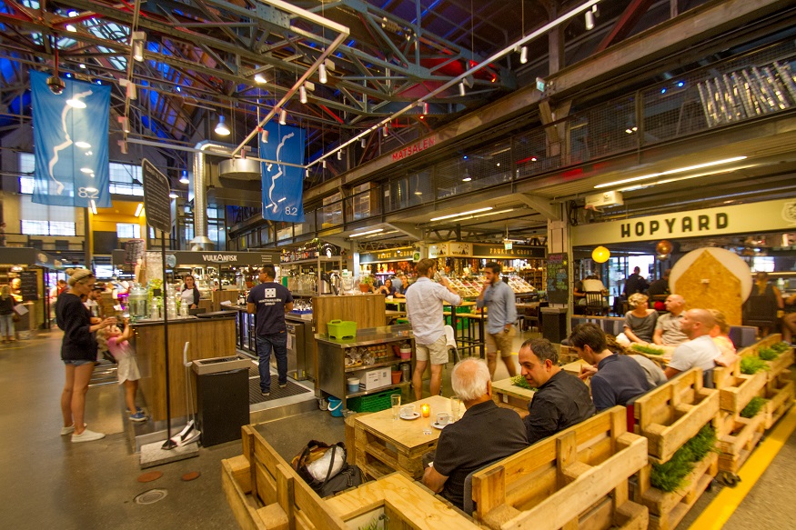 visitare oslo - Il mercato Mathallen