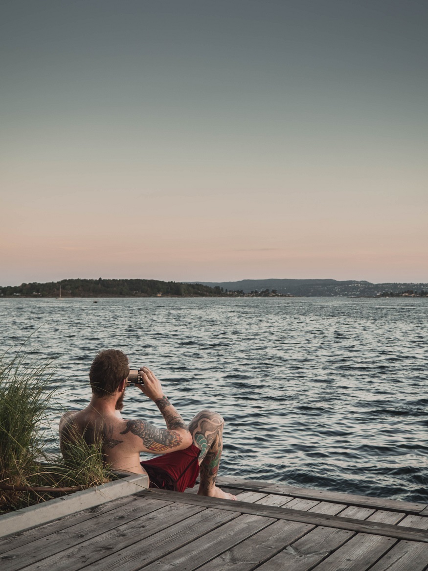 visitare oslo - lago