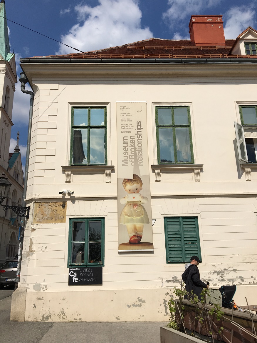 Visitare Zagabria - il museum of broken relationships