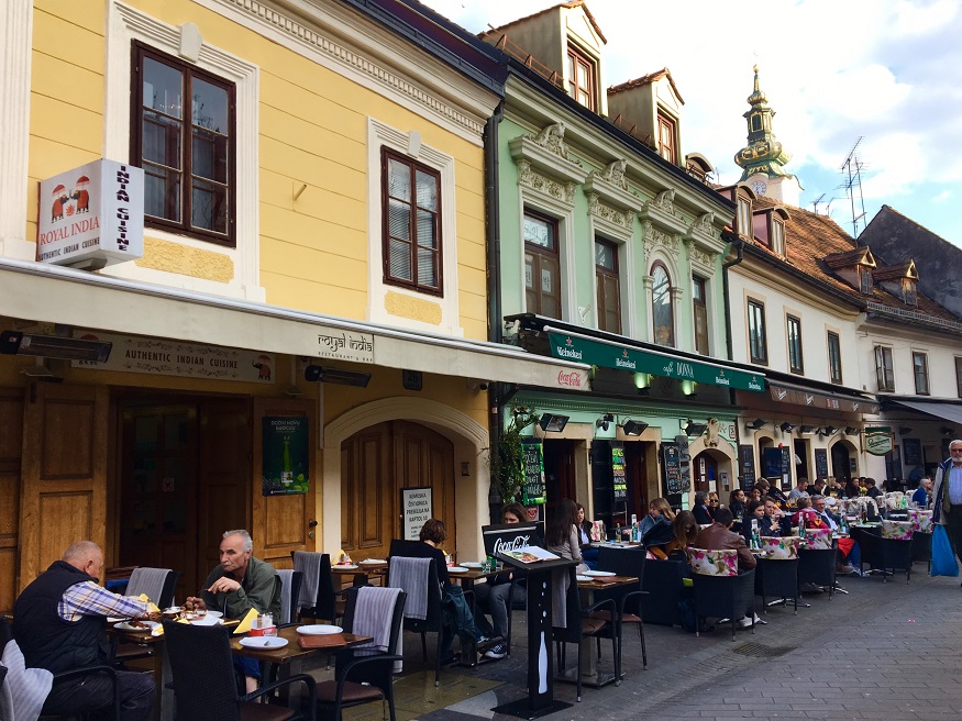 Visitare Zagabria - via Tkalčićeva