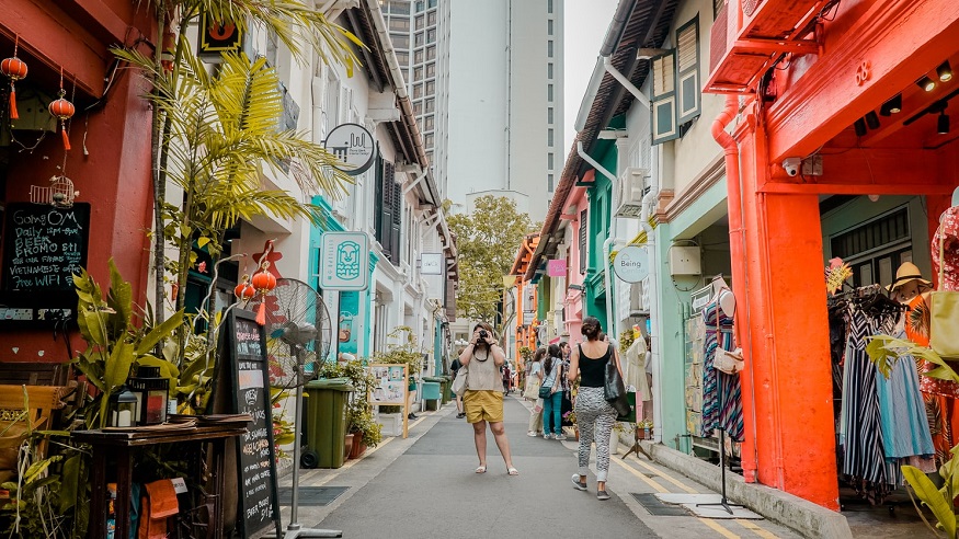 where to stay in singapore - Haji Lane