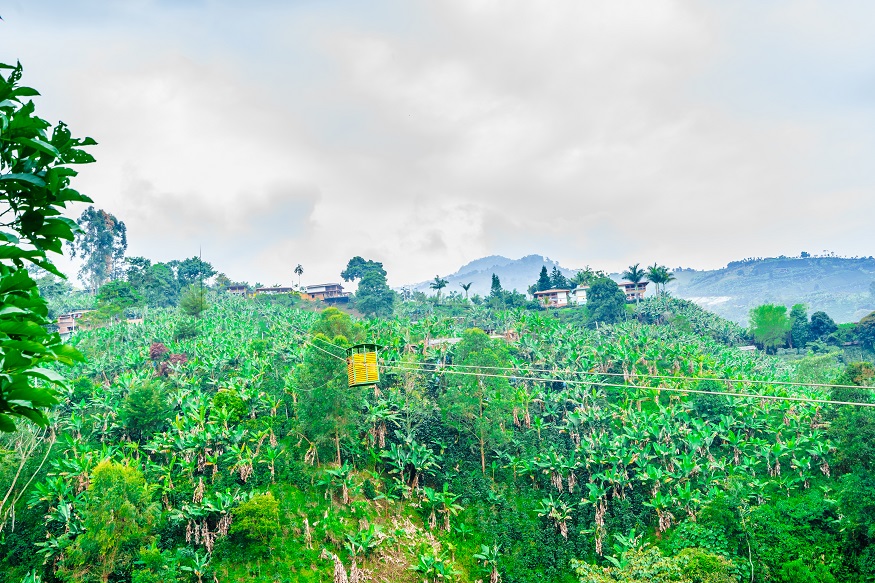 best places to visit in colombia, la garrucha cable car ride in jardin