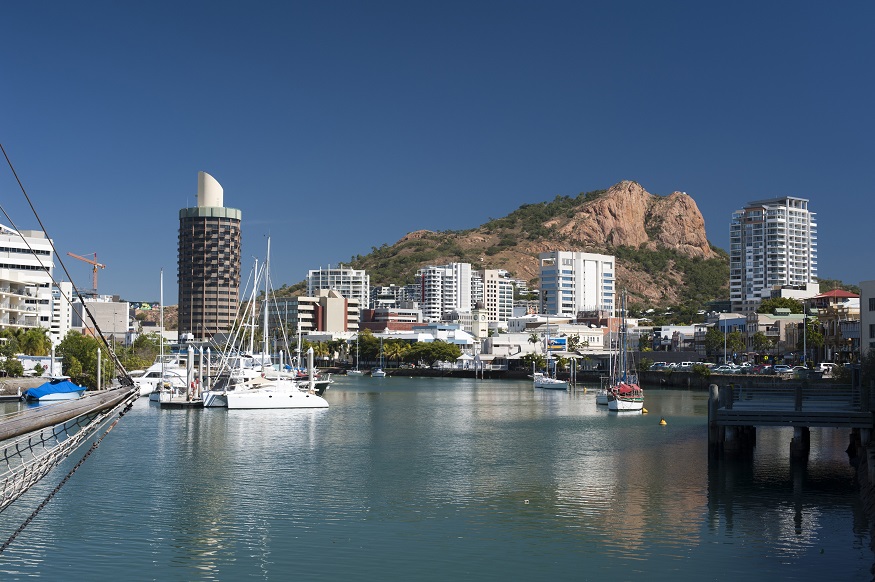 travel east coast australia, port at Townsville
