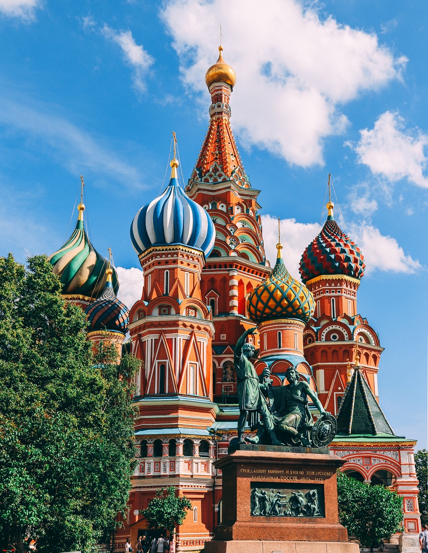 best destinations for book lovers, St. Basil's Cathedral