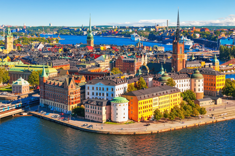 Aerial Panorama of Stockholm - Where to Stay in Stockholm
