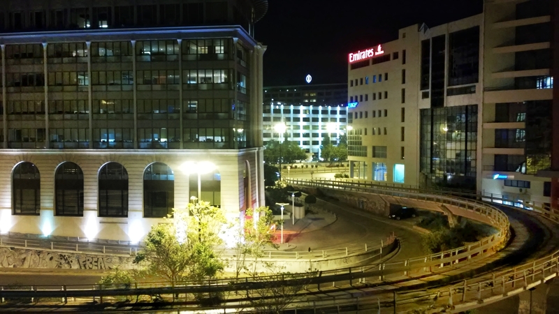 View of Athens Koukaki at Night - Where to Stay in Athens