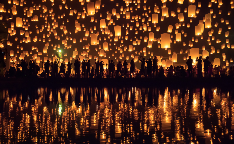 Yi Peng festival Chiang Mai, Thailand - Places for Solo Travel