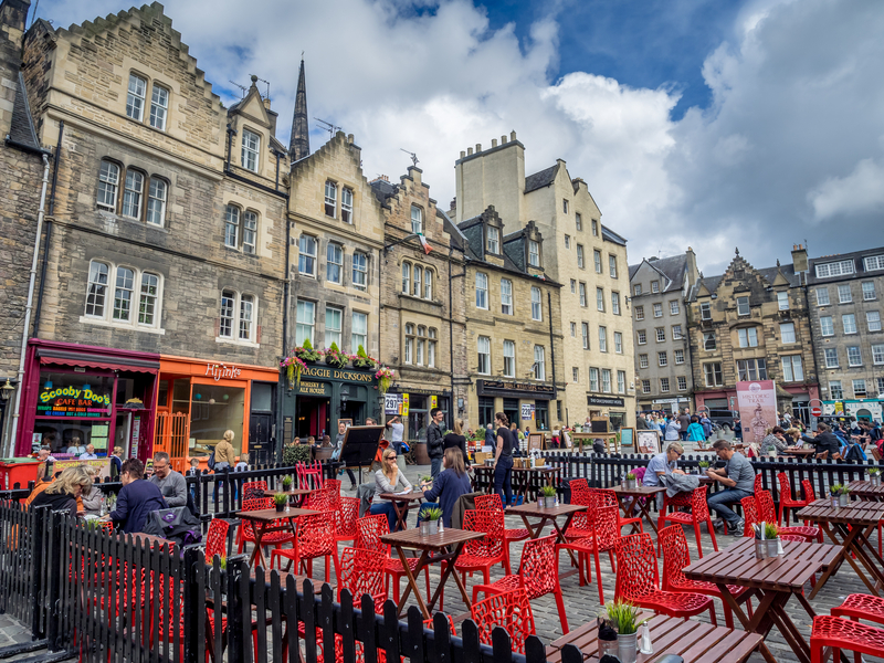 View of Grassmarke Edinburgh - Where to Stay in Edinburgh