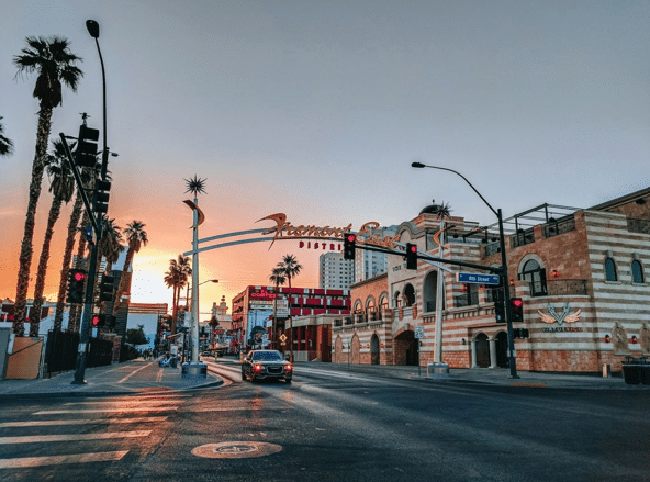 Las Vegas in Winter View - Best Places to Visit in January in US