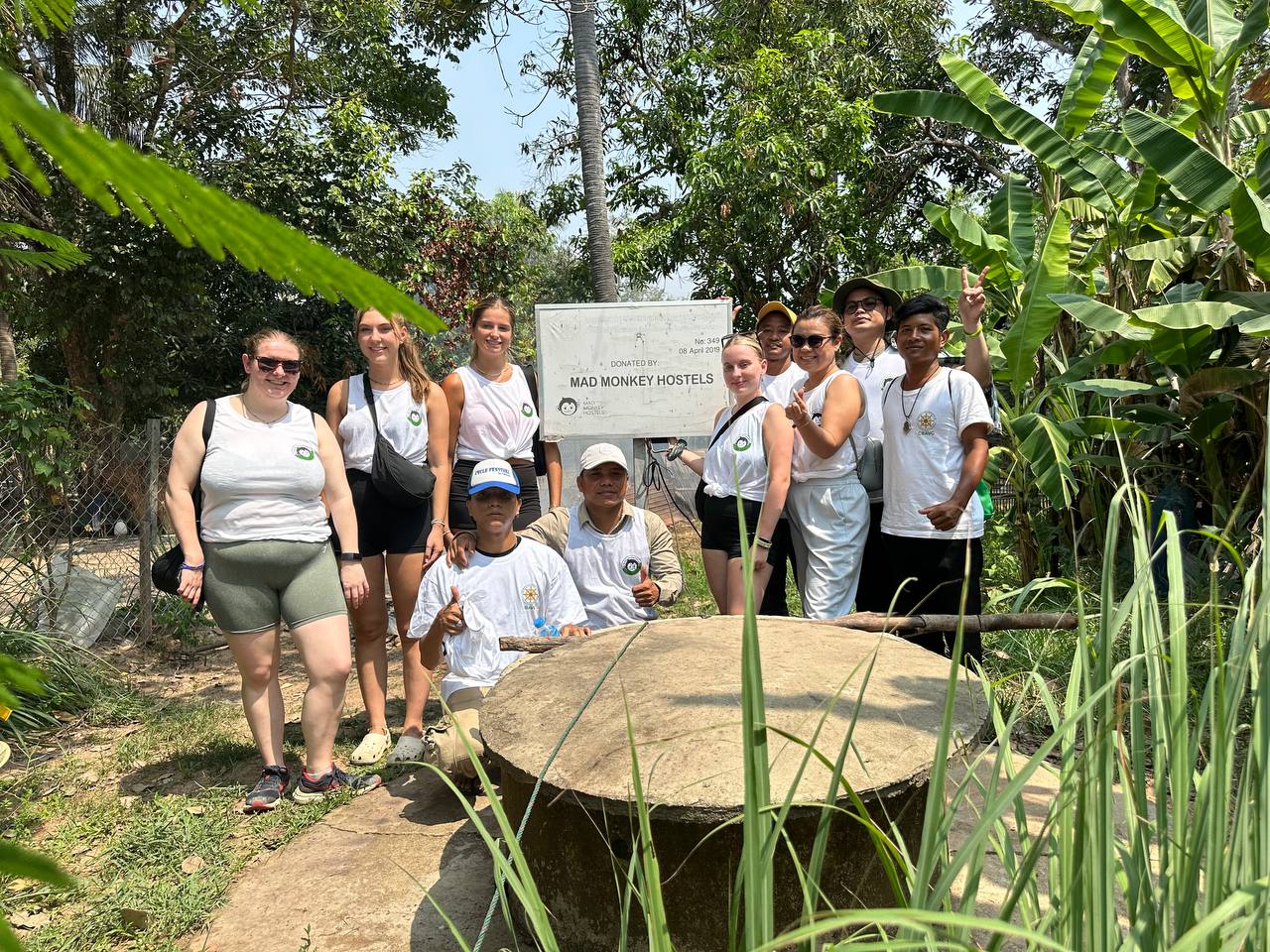 MM Siem Reap Water Well Visit