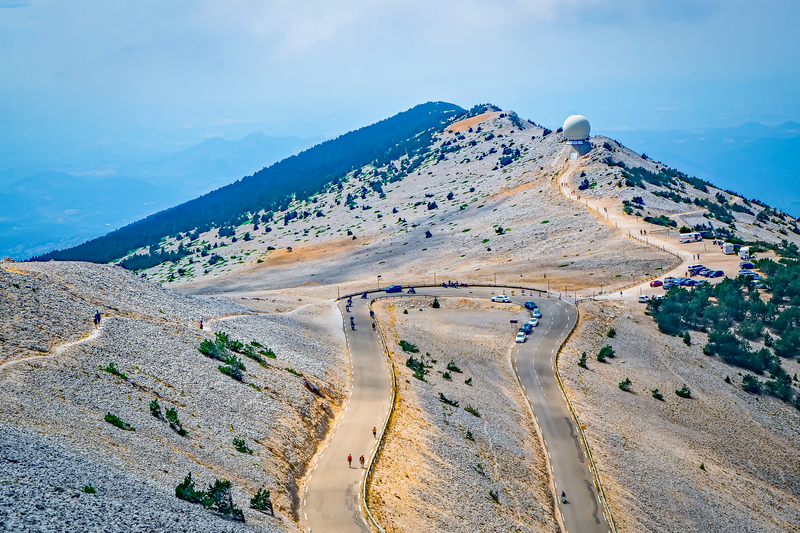 View of Mont Ventoux Tour de France