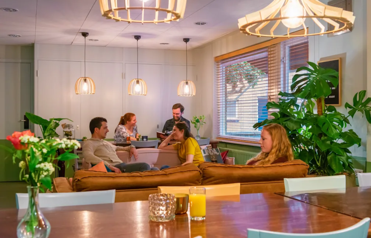 View of Common Space at Stayokay Arnhem Hostel Netherlands