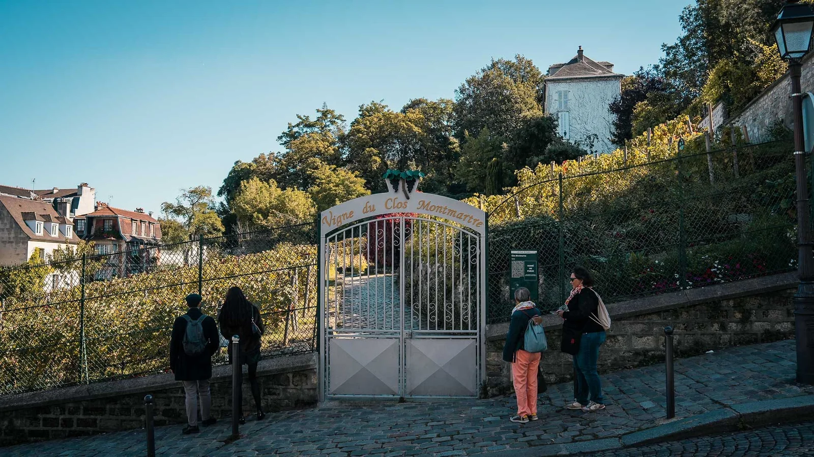 Clos Montmartre Vineyard hidden gems in paris