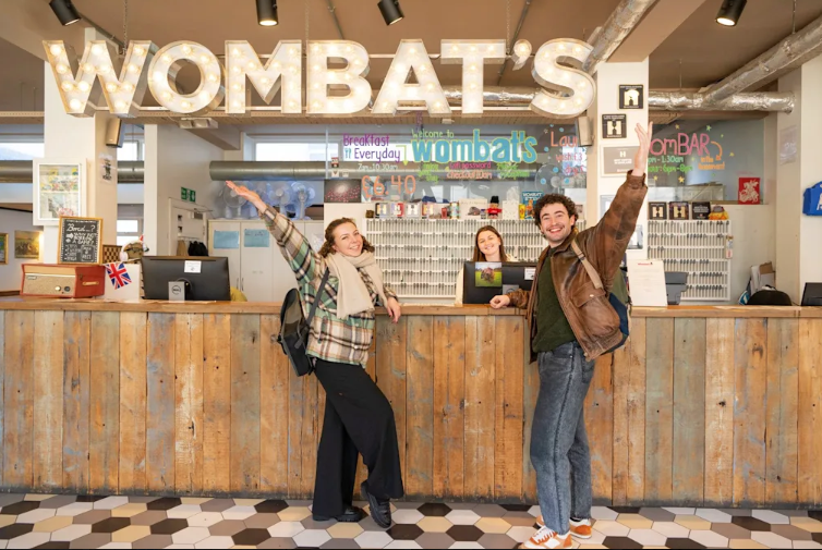 Travellers at Wombats City Hostel London