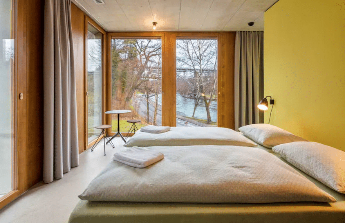 Room View at Bern Youth Hostel