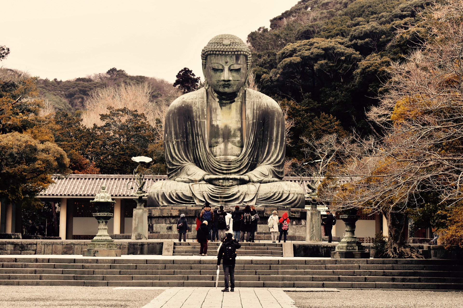 buddha statue in Kamakura