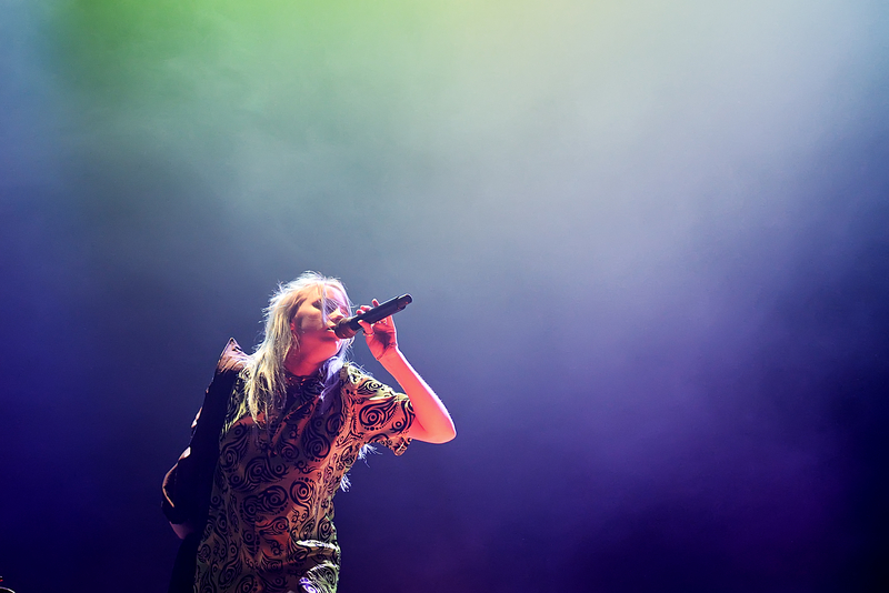 Billie Eilish Singing at Concert