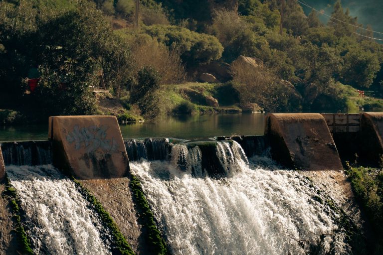 Akchour waterfalls and God's Bridge