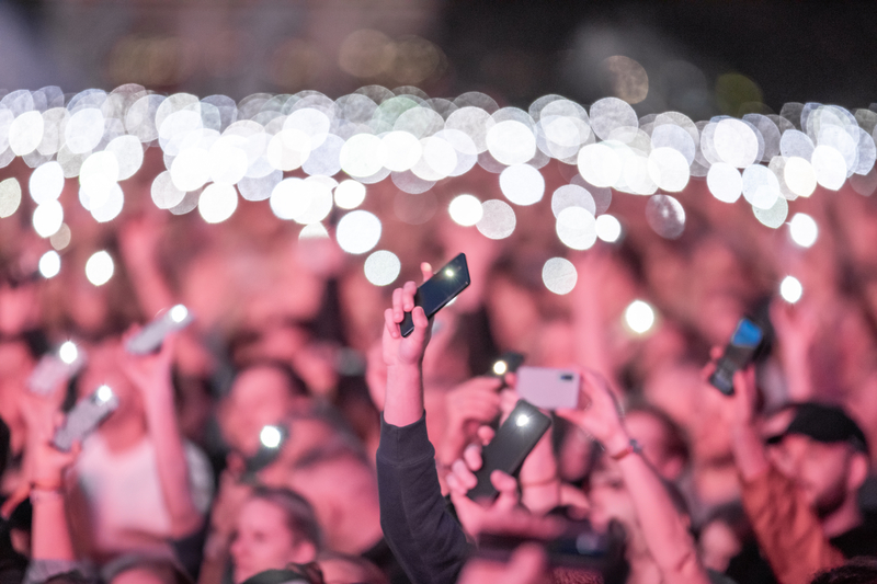 Concert Lights Crowd