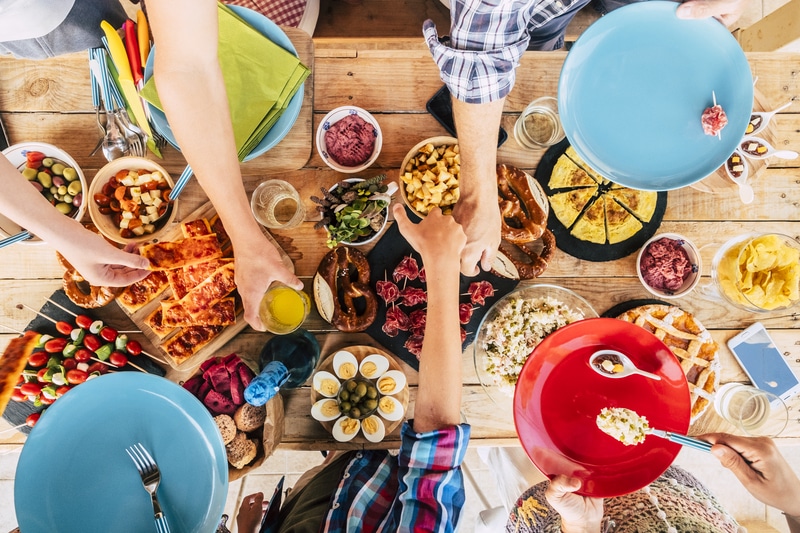 Solo Travel Over 50 Event - Friends Together Having a Meal