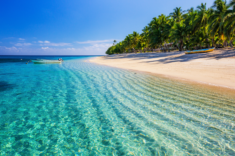 View of Dravuni Island at Fiji - Best Places to Travel Solo Female