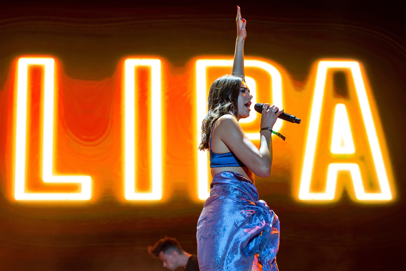 Dua Lipa at Concert