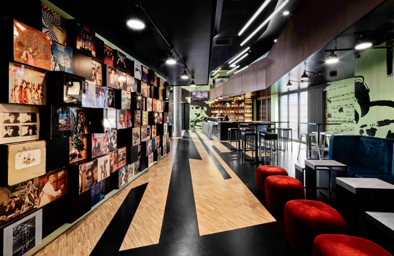 View of Interior of Generator Hostel Hamburg