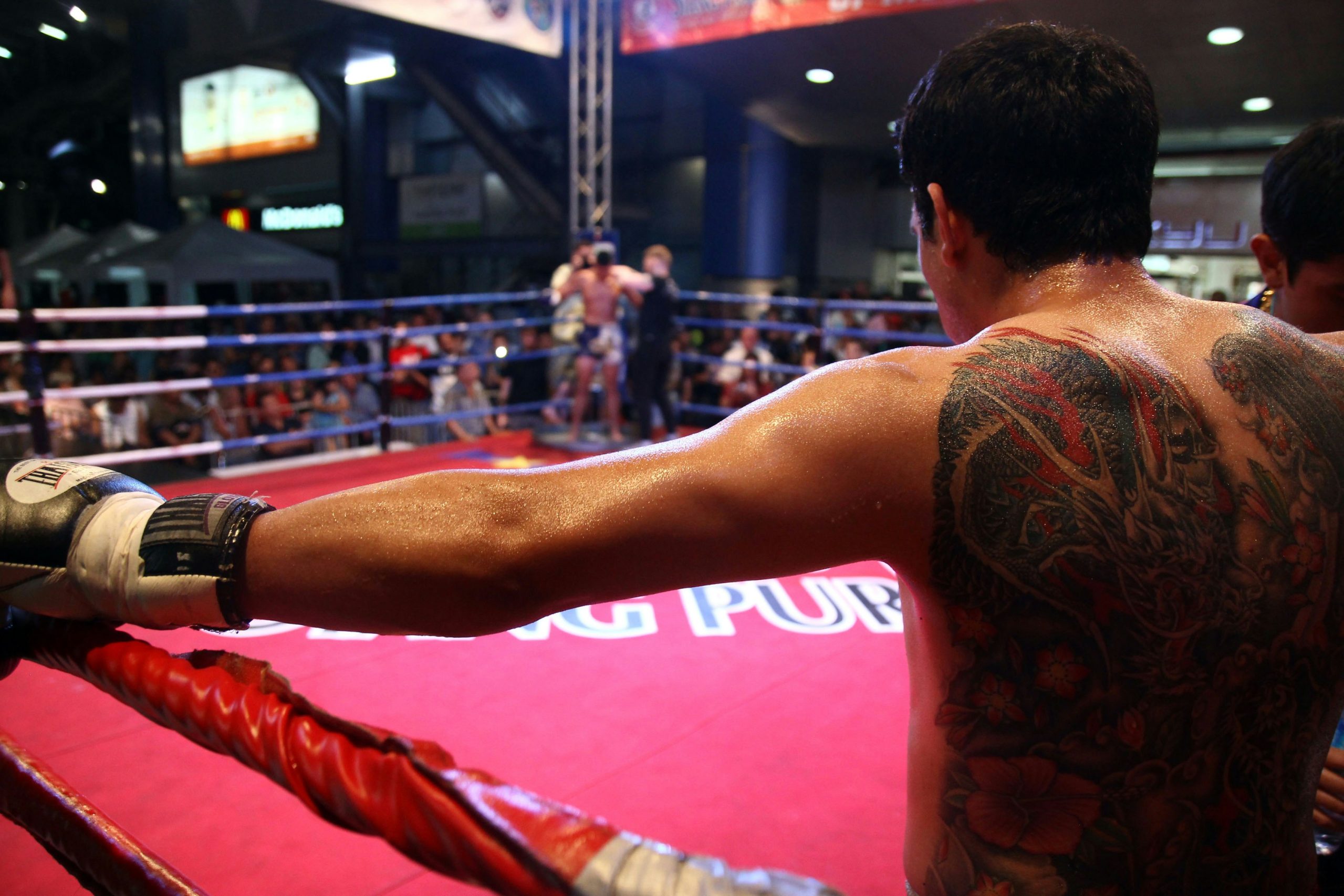 muay thai fighter