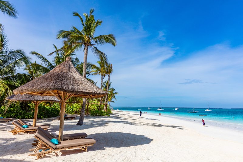 View of Kendwa Beach at Zanzibar Tanzania - Best Places to Travel Solo Female