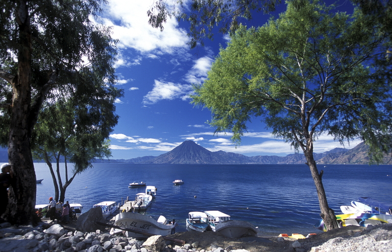 View of Lake Atitlan Guatemala - Best Places to Travel Solo Female