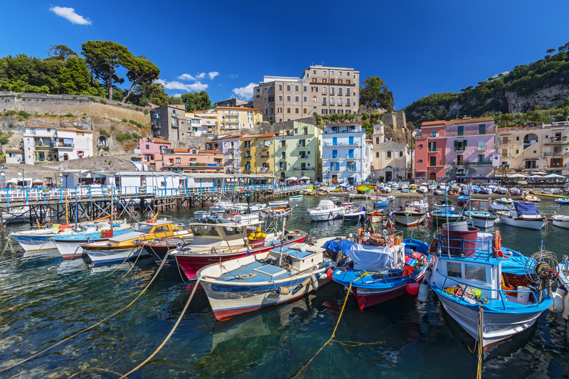 View of Marina Grande Sorrento Italy - Best Area to Stay in Sorrento