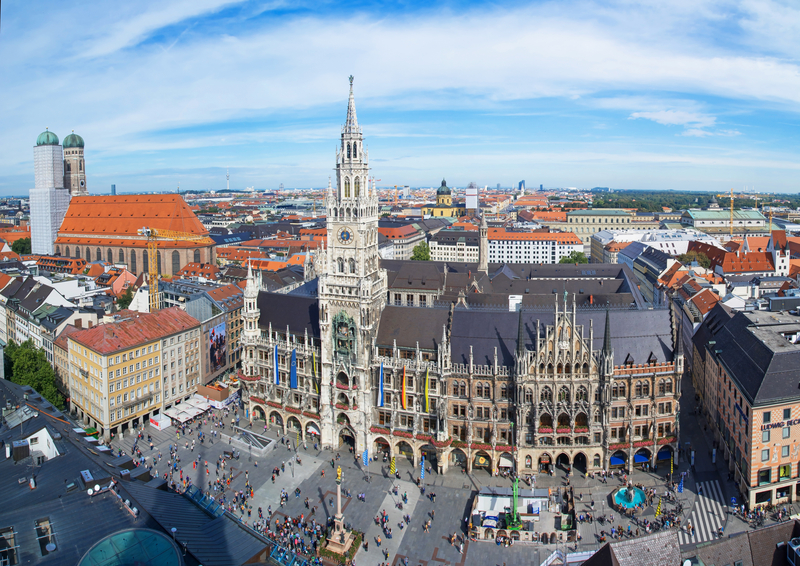 Aerial View of Munich 