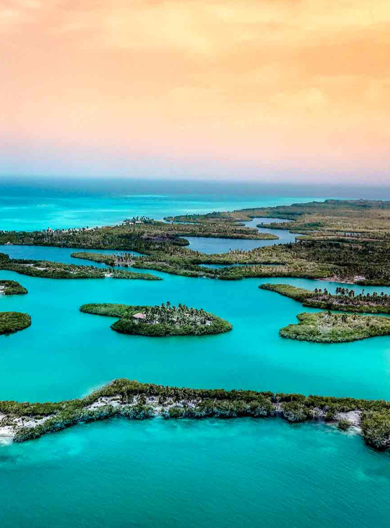 Aerial View of National Park Colombian Caribbean
