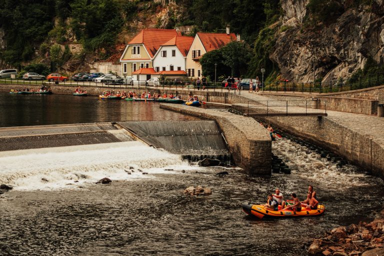 Rafting the Vltava