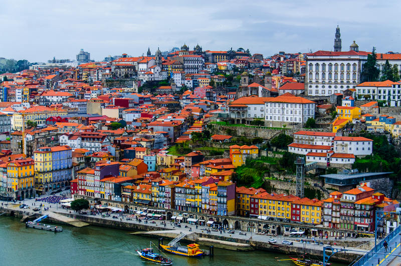 Porto City Aerial View - Where to Stay in Porto