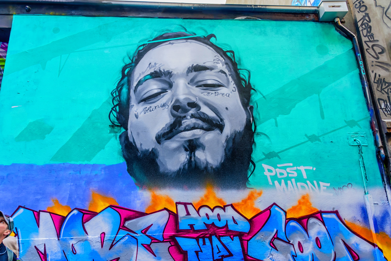 Post Malone Graffiti