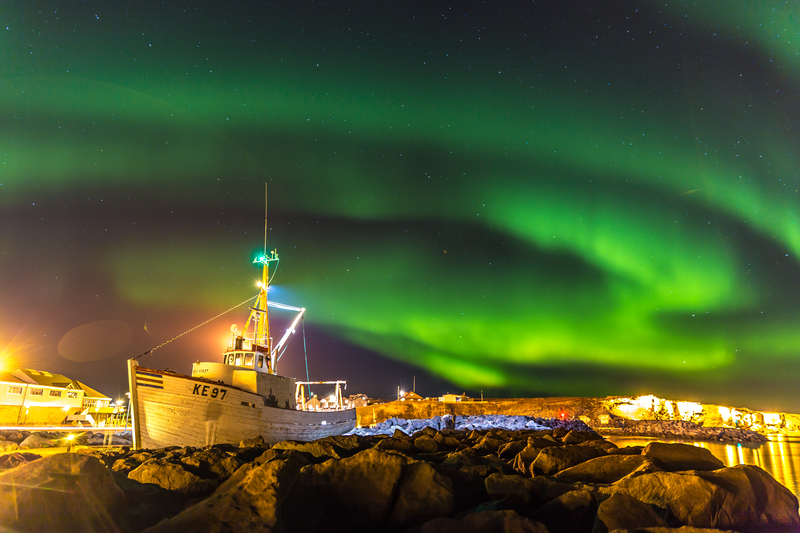 Reykjavik at Winter with Northern Lights - Solo Holidays Christmas
