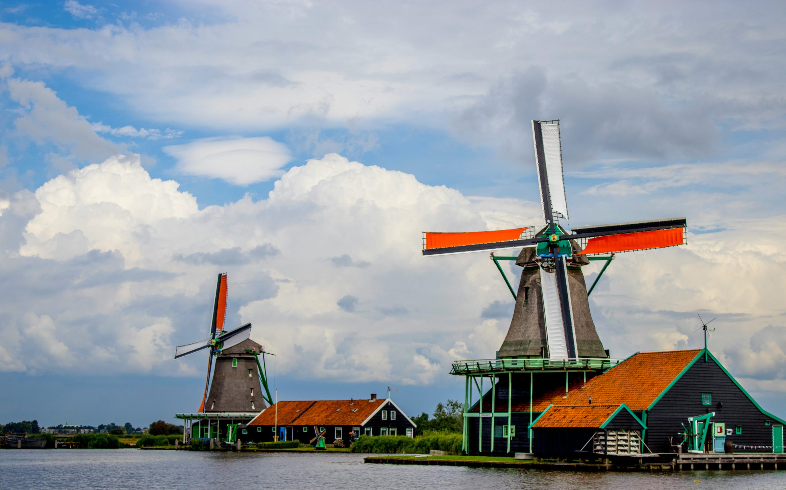 windmills in netherlands - day trips from amsterdam