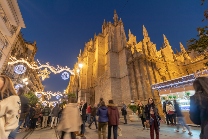 Seville View at Christmas - Christmas Solo Holidays
